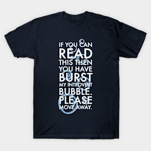 Introvert Bubble T-Shirt